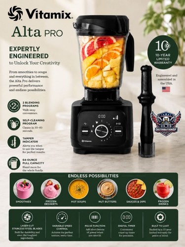 Vitamix alta pro professional - vitamix,